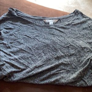 Grey High Low Blouse